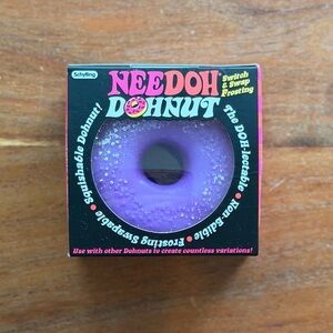 Needoh Donut Purple Squishy